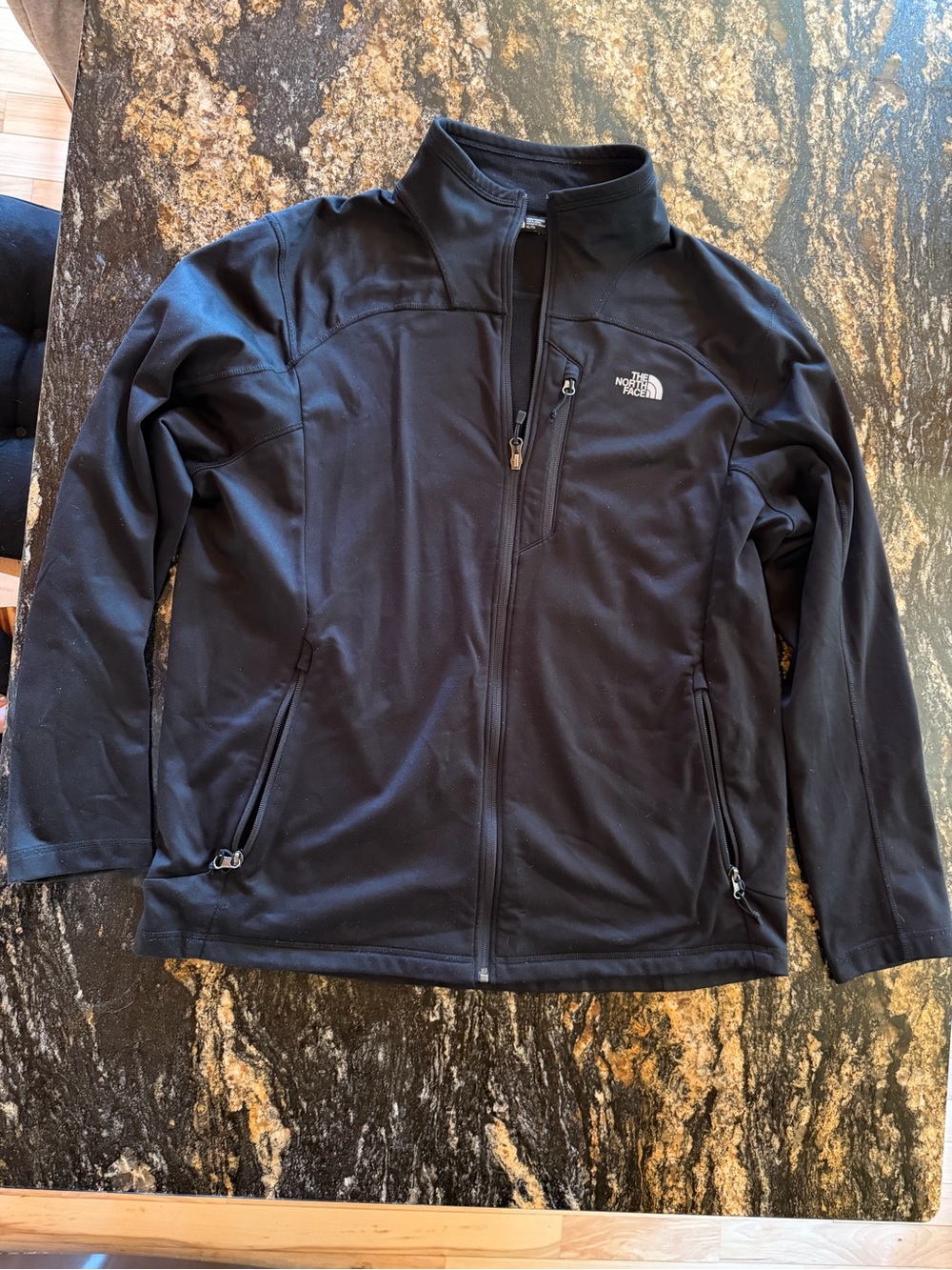 The North Face Men's Black Lightweight Softshell Jacket